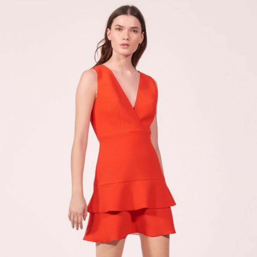 Sandro Red Mini Dress